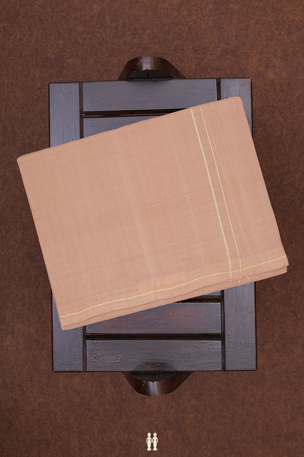 Brown Cotton Dhoti