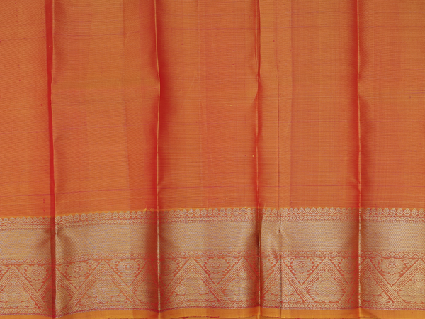 Checks Design Magenta Kanchipuram Silk Pavadai Sattai Material