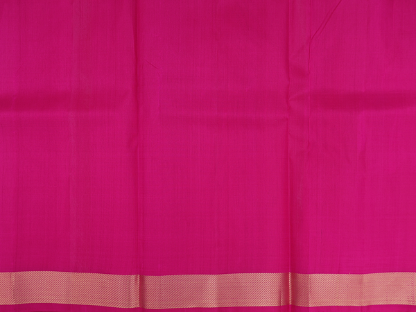 Brocade Design Royal Blue Kanchipuram Half Saree Material