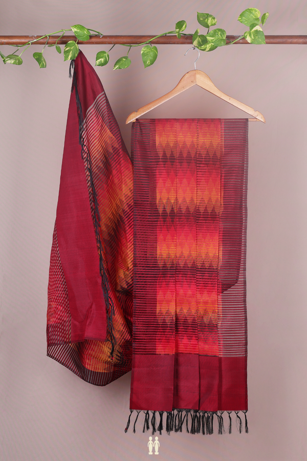 Printed Design Multicolor Kota Silk Dupatta