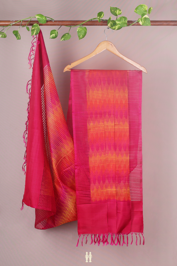 Printed Design Multicolor Kota Silk Dupatta