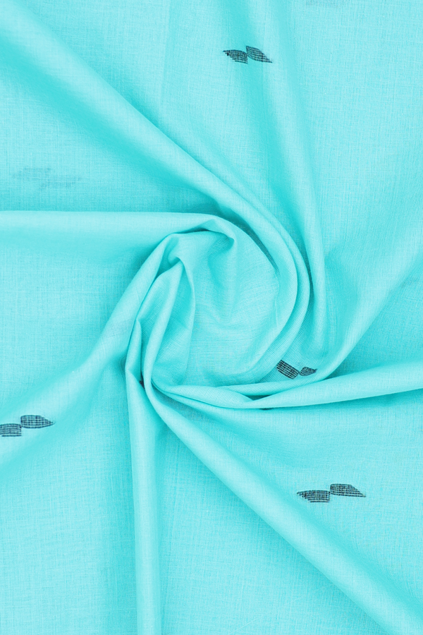 Threadwork Buttas Tiffany Blue Cotton Dupatta