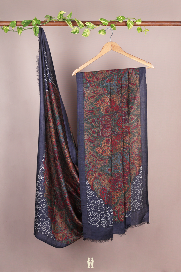 Printed Design Multicolor Pashmina Dupatta