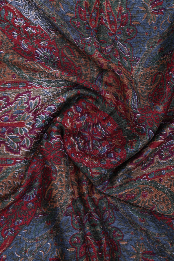 Printed Design Multicolor Pashmina Dupatta