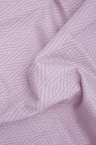 Diamond Threadwork Design Pastel Pink Kota Cotton Saree