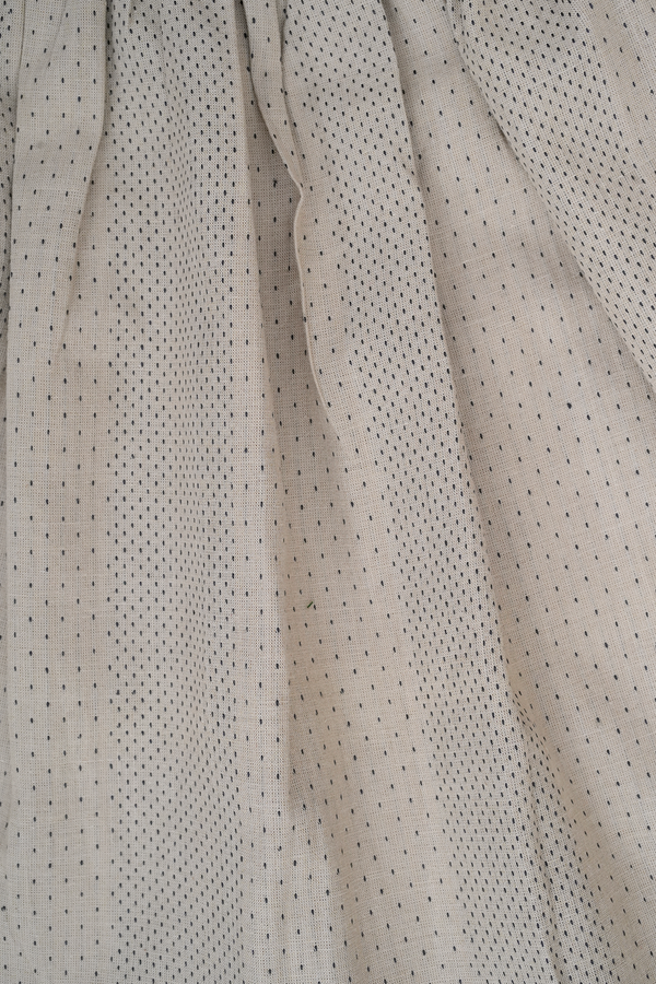 Embroidered Design Black And Brown Readymade Pavadai Sattai