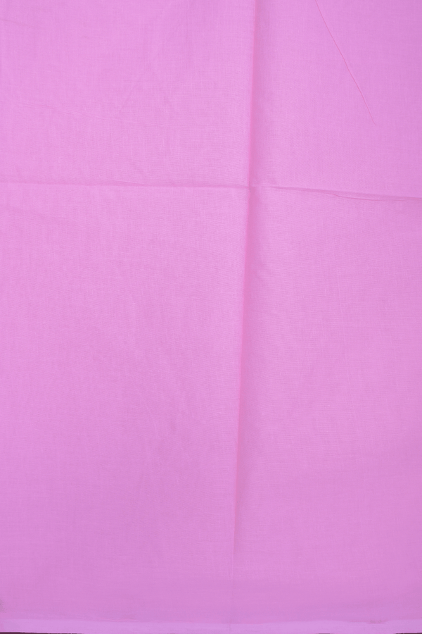 Embroidered Design Orchid Pink Ahmedabad Cotton Saree