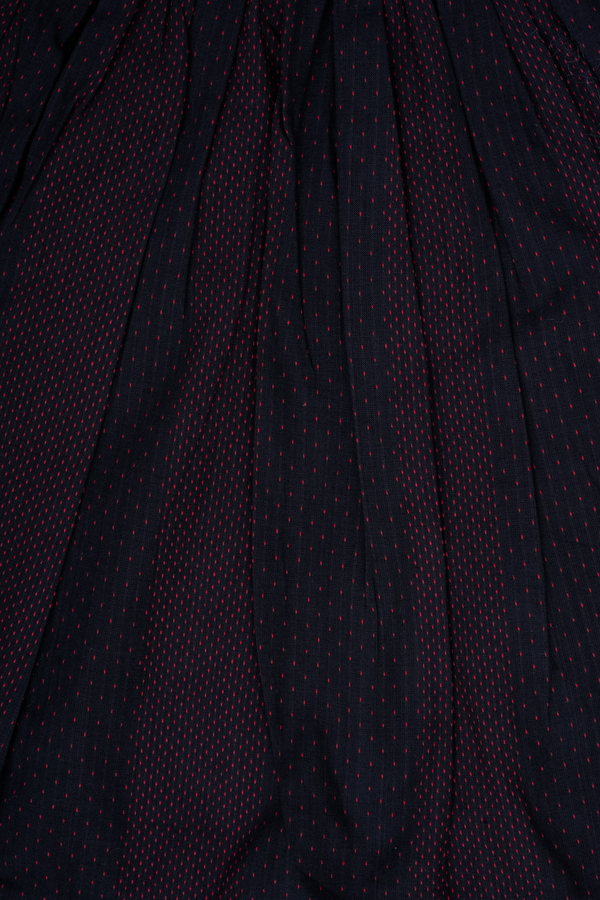 Embroidered Design Red And Black Readymade Pavadai Sattai