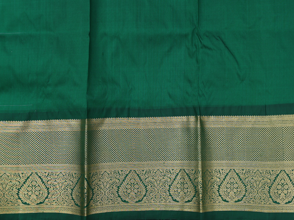 Floral Buttis Pink Kanchipuram Pavadai Sattai Material