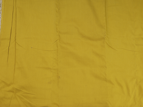 Floral Design Mustard Yellow Cotton Unstitched Salwar Set