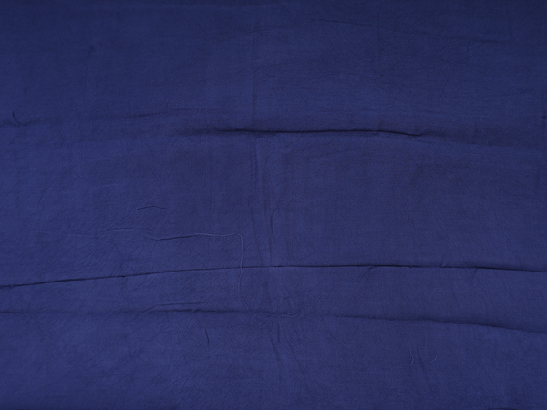 Floral Design Oxford Blue Silk Cotton Salwar Material