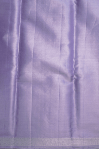 Floral Design Pale Purple Tissue Kanchipuram Silk Saree