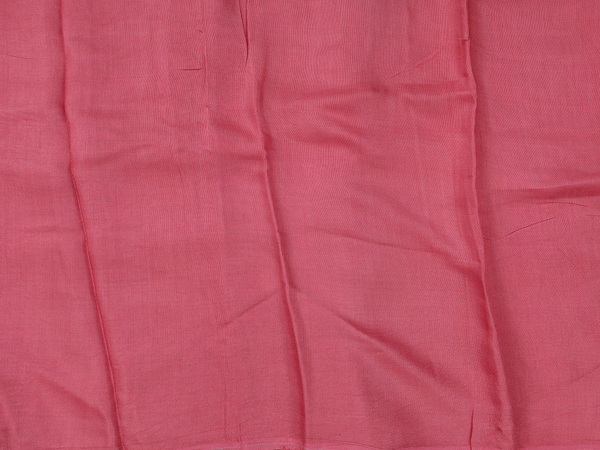 Floral Design Red Silk Cotton Unstitched Salwar Material