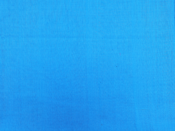 Floral Printed Design Blue Mangalagiri Cotton Salwar Material