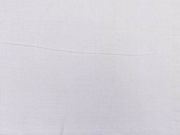 Floral Printed White Mangalagiri Cotton Salwar Material