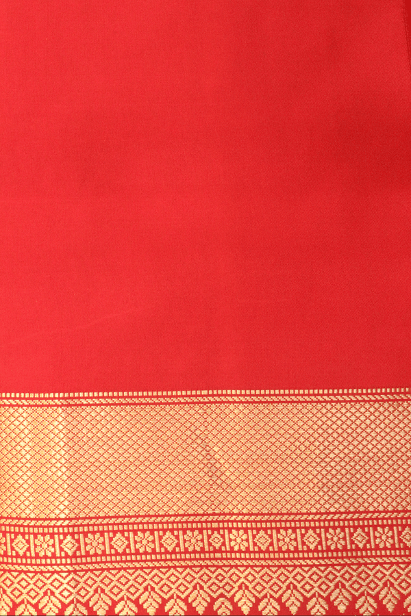 Floral Zari Buttas Pink Soft Silk Saree