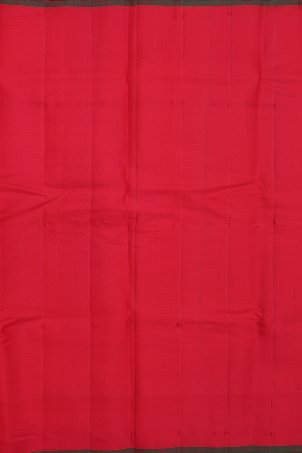 Gadwal Silk Cotton Saree In Golden Yellow With Silk Border