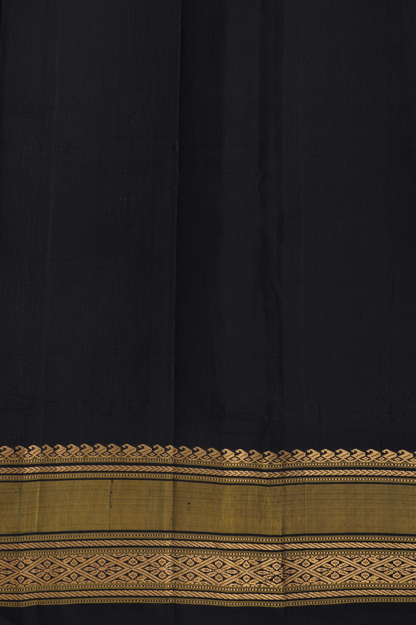 Gadwal Silk Saree In Beige With Allover Checked Design
