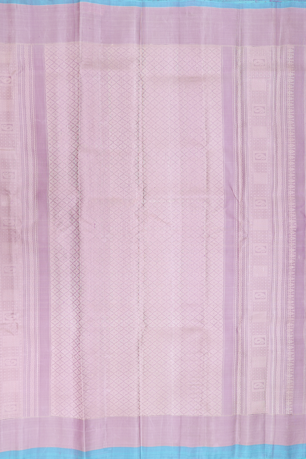 Gadwal Silk Saree In Cream Color With Threadwork Buttas