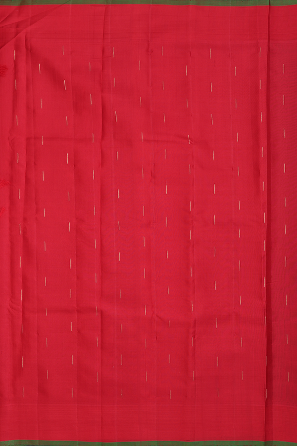 Gadwal Silk Saree In Purple With Checks Design