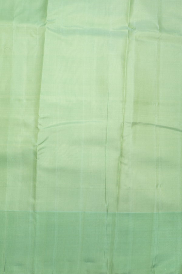 Gadwal Silk Saree In Tan With Contrast Border