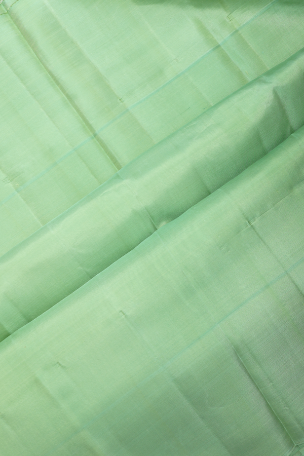 Gadwal Silk Saree In Tan With Contrast Border