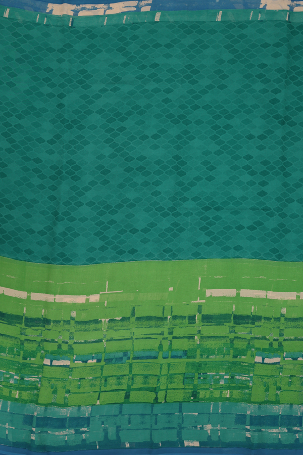 Georgette Saree In Shades Of With Allover Design