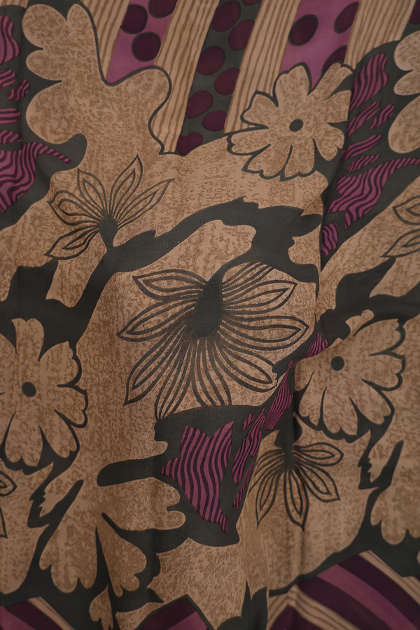 Georgette Saree In Multicolor With Allover Design