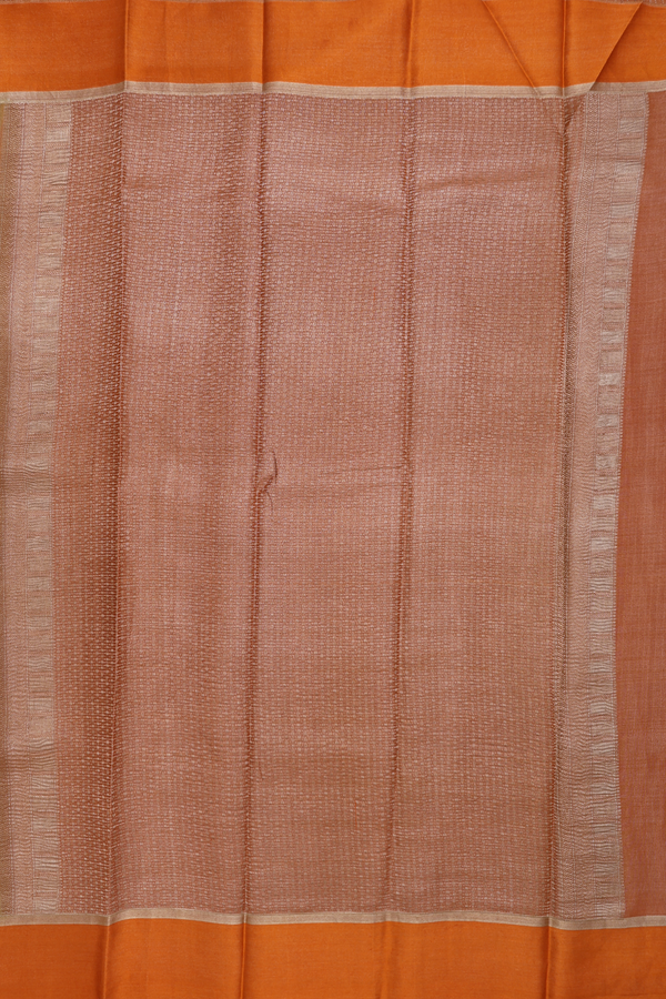 Georgette Saree In Multicolor With Stripes Design