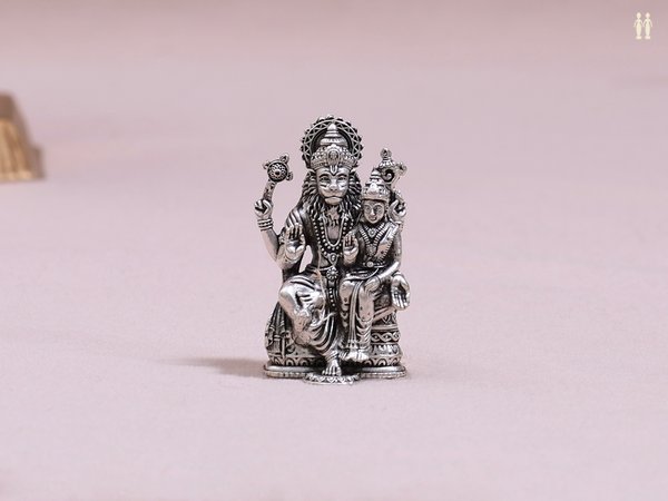 Lakshmi Narasimha Pure Silver Idol