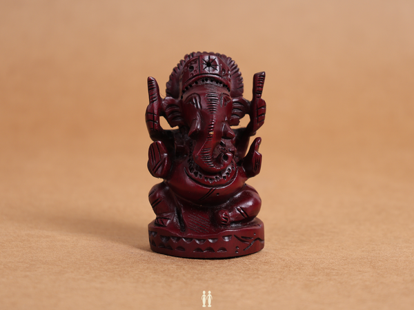 Wooden Lord Ganesha For Decor