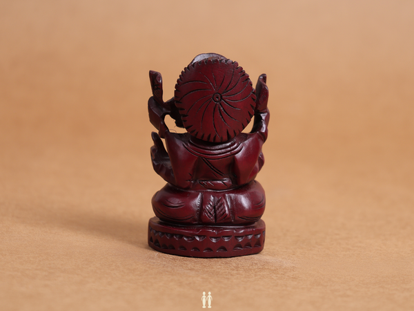 Wooden Lord Ganesha For Decor