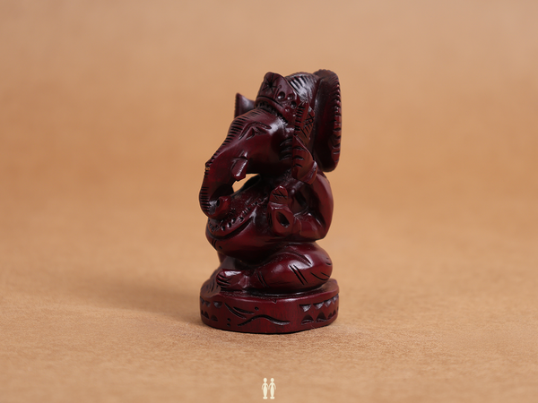 Wooden Lord Ganesha For Decor