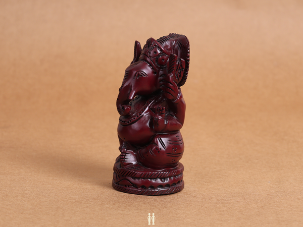 Wooden Handicraft Lord Ganesha For Decor