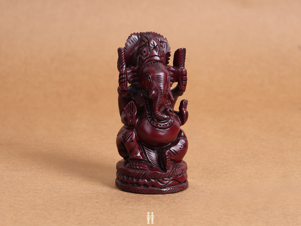 Wooden Handicraft Lord Ganesha For Decor