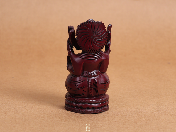 Wooden Handicraft Lord Ganesha For Decor