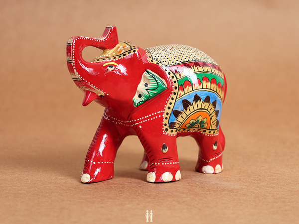 Wooden Elephant For Decor