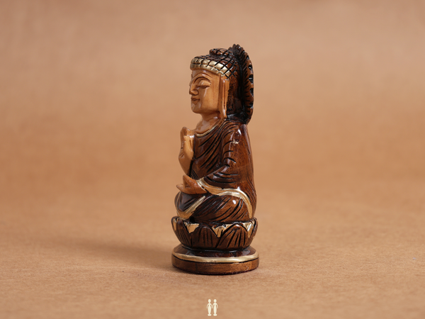 Wooden Buddha Statue