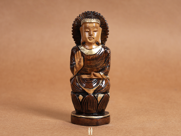 Wooden Buddha Statue