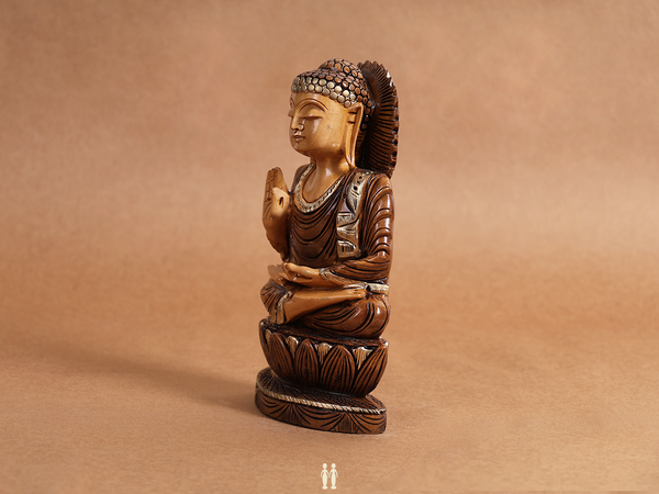Wooden Buddha Statue