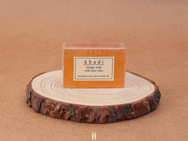 Mango With Alovera Flavour Set Of 2 Handmade Soap