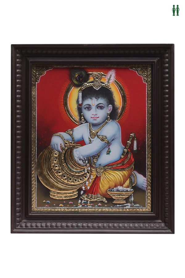 Lord Krishna Tanjore Painting