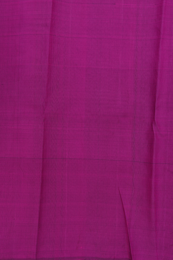 Kanchipuram Silk Saree In Purple With Printed Design