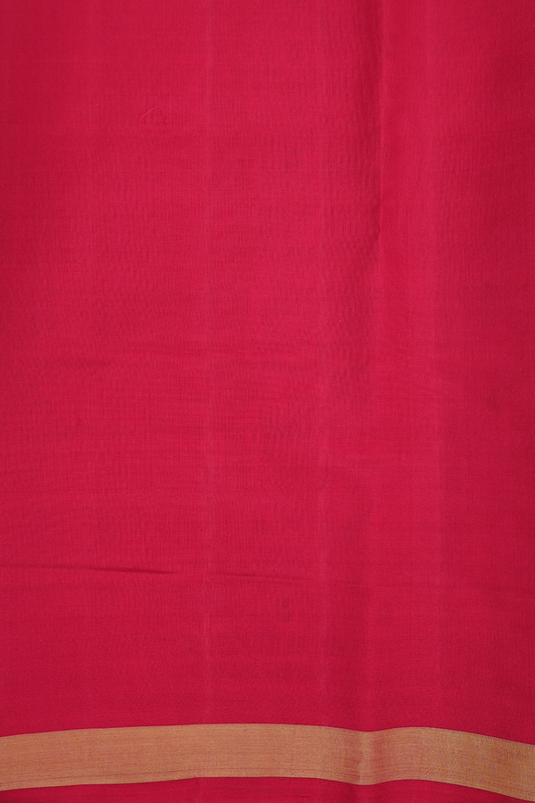 Patola Silk Saree In Bright Orange With Allover Design