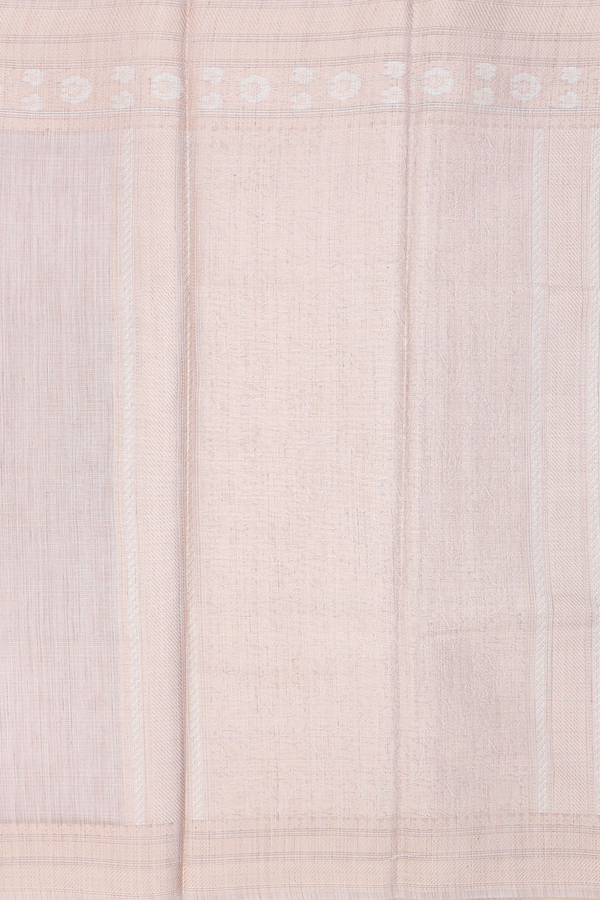 Kota Cotton Saree In Cream And Yellow With Stripes Design