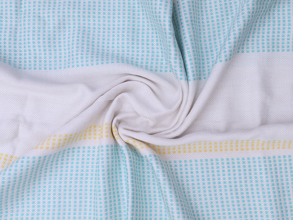 White Set Of 3 Cotton Towel