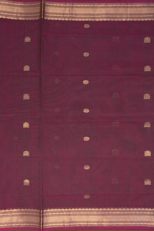 Coimbatore Cotton Saree In Manthulir With Zari Buttas