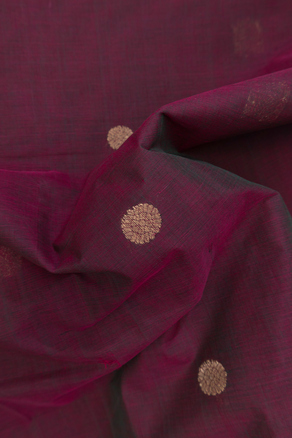 Coimbatore Cotton Saree In Manthulir With Zari Buttas