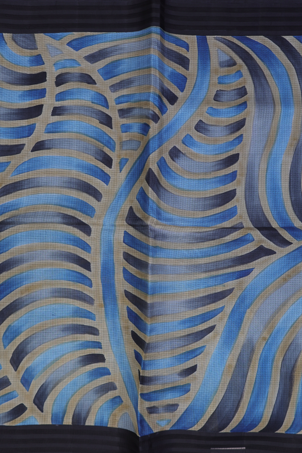 Kota Silk Saree In Multicolor With Printed Design