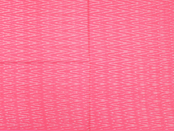 Chevron Design Pink Cotton Unstitched Salwar Material
